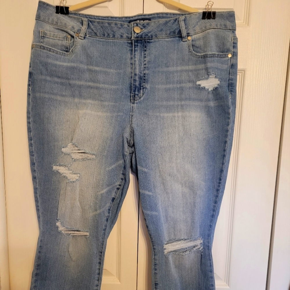 INDIGO FUSION SIZE 20 JEGGINGS
